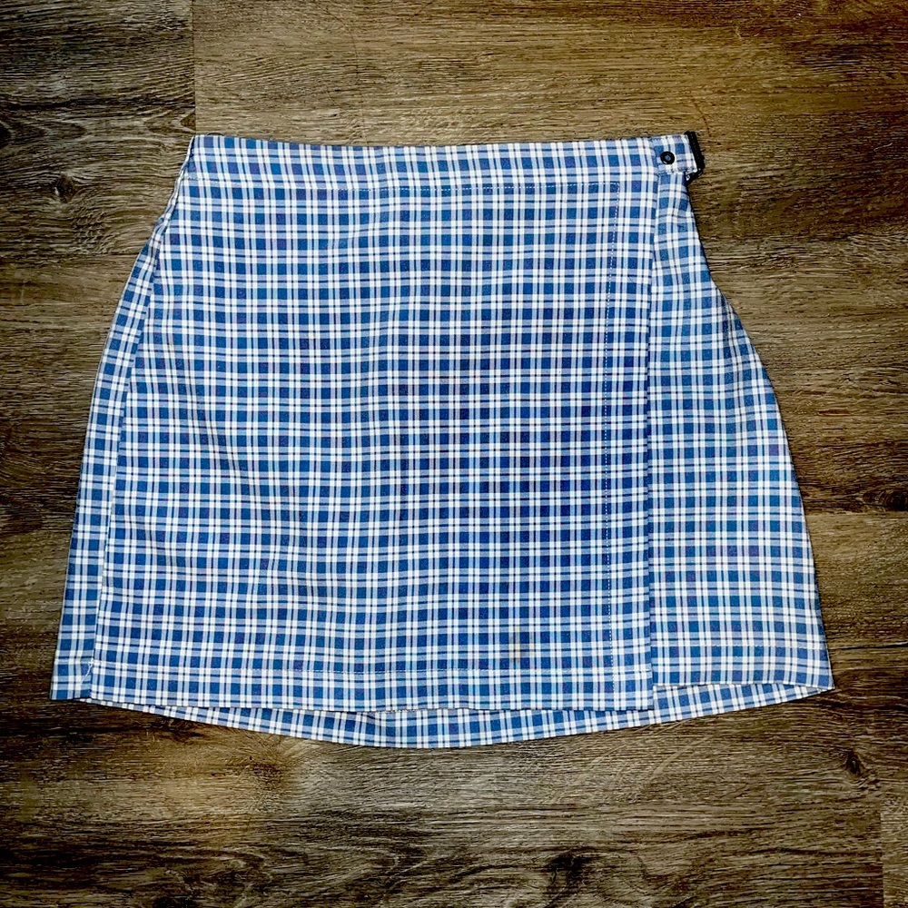 Wild Fable, Blue and White Picnic Skirt